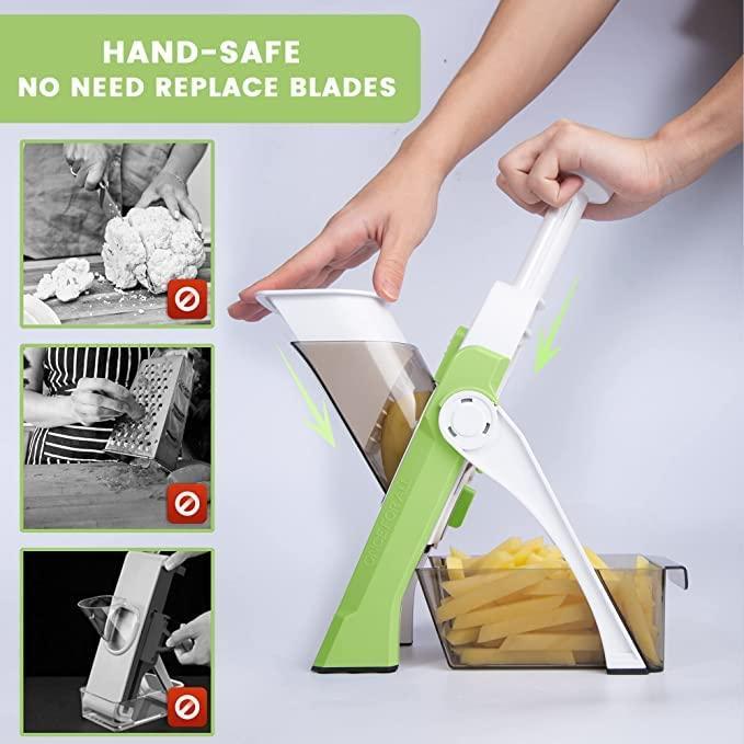 All in 1 Multi-Purpose Mandoline Slicer - noQMall
