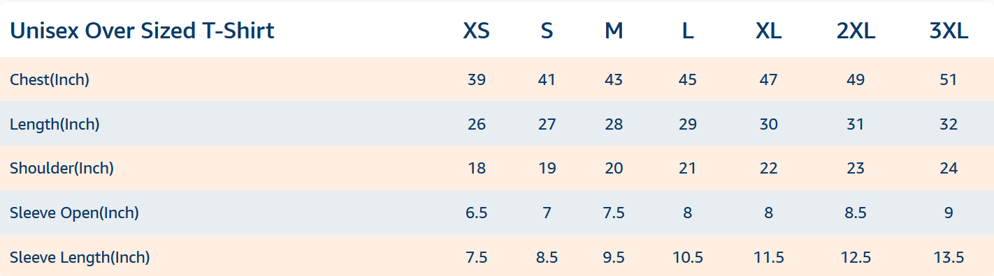 PAB 280 GSM Terry Oversized T-Shirt | Unisex Comfort | Streetwear Cool